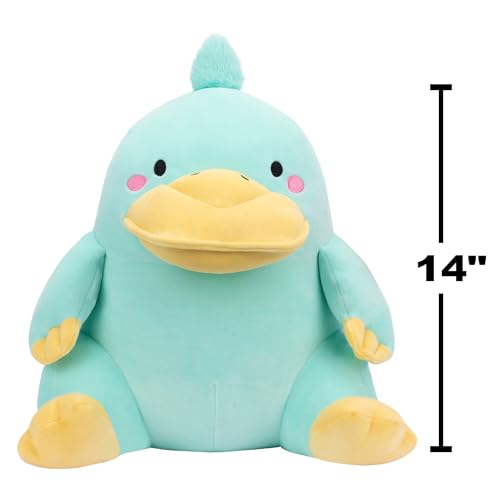 Russ 14-Inch Mint Platypus Plush - Soft Officially Licensed Jazwares Stuffed Animal