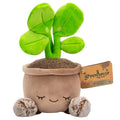 Russ Greenhouse 12-Inch Pilea Plant Plush – Ultrasoft Official Jazwares Toy, Ages 3+
