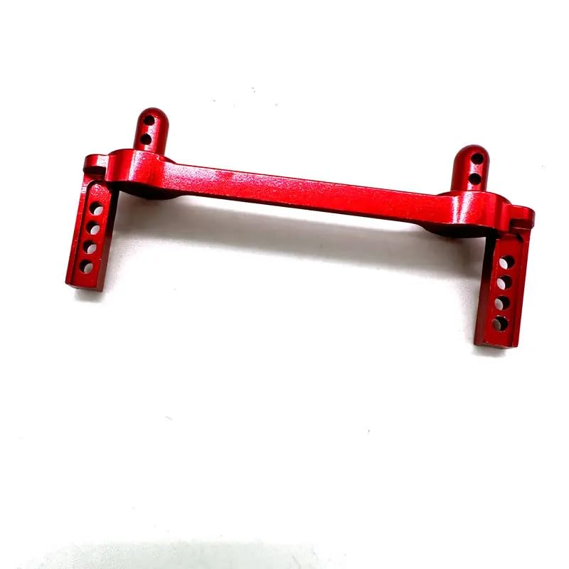 RWLZLB 16281 F/R Metal Body Pillars for 1/16 RC Trucks - Replacement Accessories Compatible with Hyper GO H16BM H16GT H16DR MJX H16 16208 16209 16210 (Red)