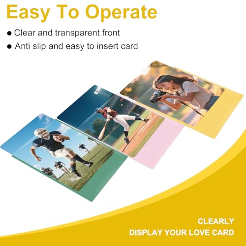 RyshePro 150 Pink Card Sleeves - 66x91mm Standard Size for MTG, PTCG, Baseball & Sports Cards - Anti-Slip, Acid-Free Protection