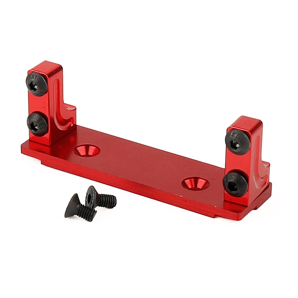 RZXYLRC Aluminum Servo Mount Holder for Axial AXI03004 Capra 1.9 RC Car (Red)