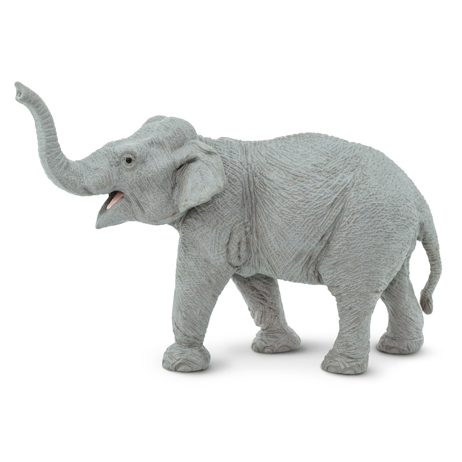 Safari Ltd. Asian Elephant Toy Figurine – Hand-Painted 6.5" Long, Lifelike Details for Kids 3+