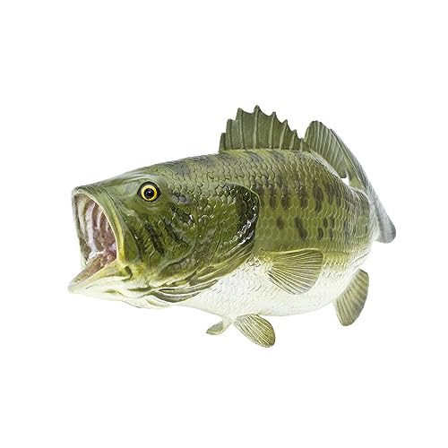 Safari Ltd. Largemouth Bass Figurine – Hand-Painted 6.25 Inch Model, Educational Toy for Kids