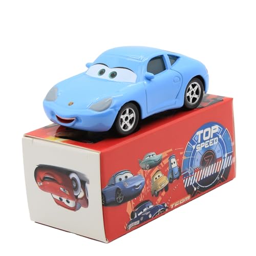 Sally Die-Cast Toy Car – 1:55 Scale Metal Vehicle from the Cars Movie
