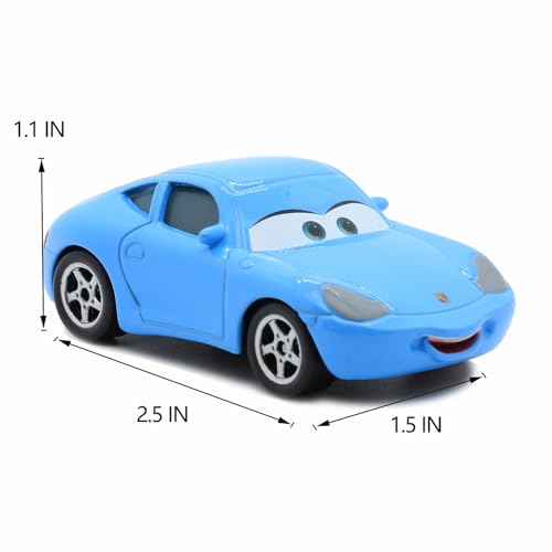 Sally Die-Cast Toy Car – 1:55 Scale Metal Vehicle from the Cars Movie