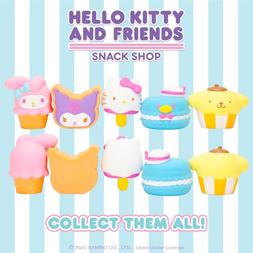 Sanrio Hello Kitty & Friends Snack Shop Series 5 Blind Capsule Squishy Toy - 1 Pack (Mystery Design)