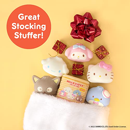 Sanrio Hello Kitty & Friends Steamed Bun Squishy Toy – Mystery Blind Capsule (1 Pack)