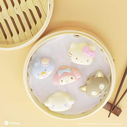 Sanrio Hello Kitty & Friends Steamed Bun Squishy Toy – Mystery Blind Capsule (1 Pack)