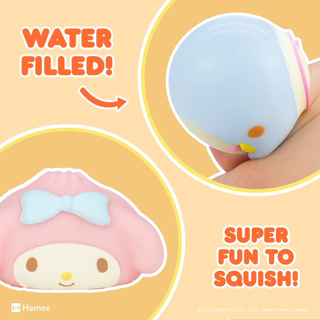 Sanrio Hello Kitty & Friends Steamed Bun Squishy Toy – Mystery Blind Capsule (1 Pack)