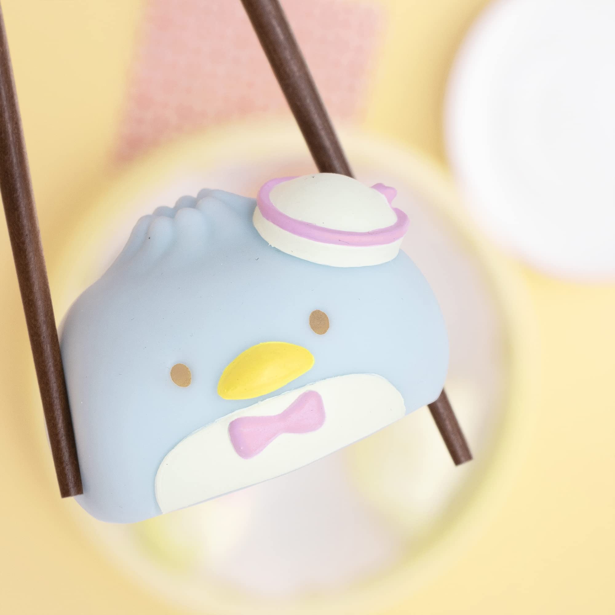 Sanrio Hello Kitty & Friends Steamed Bun Squishy Toy – Mystery Blind Capsule (1 Pack)