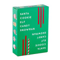 Santa Cookie Elf Candy Snowman Christmas Edition Card Game – Fast-Paced Holiday Fun for Families, Kids, Teens, and Adults (2-8 Players)