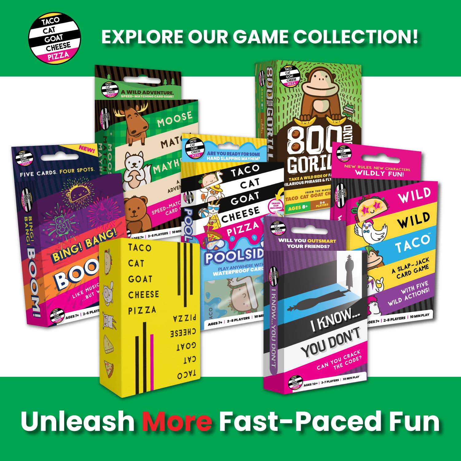 Santa Cookie Elf Candy Snowman Christmas Edition Card Game – Fast-Paced Holiday Fun for Families, Kids, Teens, and Adults (2-8 Players)