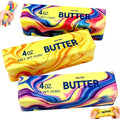 SANTVOLO 3-Piece Slow-Rising Butter Squishy Toy Set – Soft Stress Relief Fidget Gadget with Butter Scent