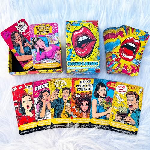 Sassy Blunt Oracle Cards Deck 54 Cards for Relationships, Boundaries & Self Worth