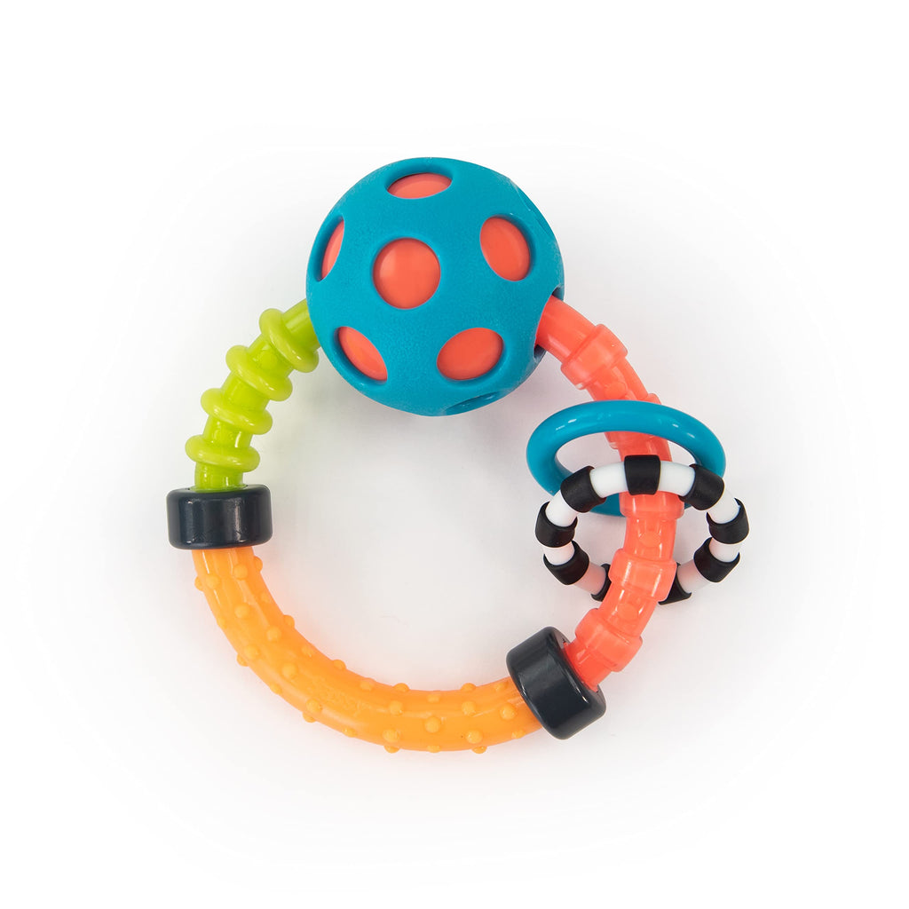 Sassy My First Rattles Newborn Gift Set – 3 Soft Rattles for Ages 0+