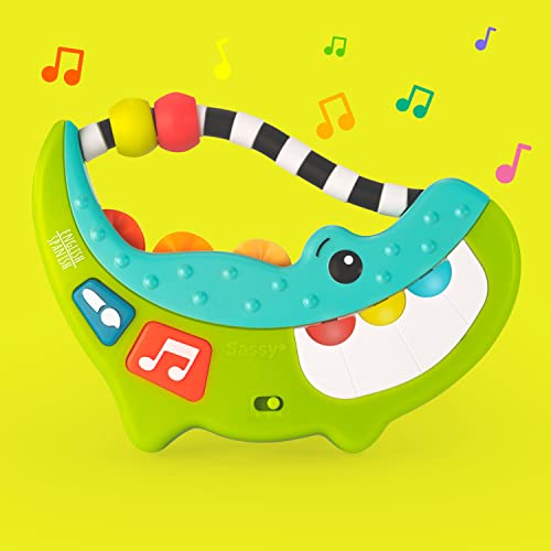 Sassy Rock-a-Dile Musical Toy – Color & Music Modes with English & Spanish