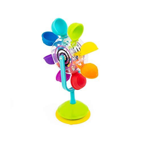 Sassy Whirling Wheel Waterfall & Rain Barrel Connecting Tubes - 9-Piece Bath Toy Set for Babies 6+ Months