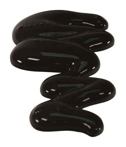 Sax Versatemp Heavy-Bodied Tempera Paint - Black, 1 Pint, Non-Toxic, Works on Glass & Plastic