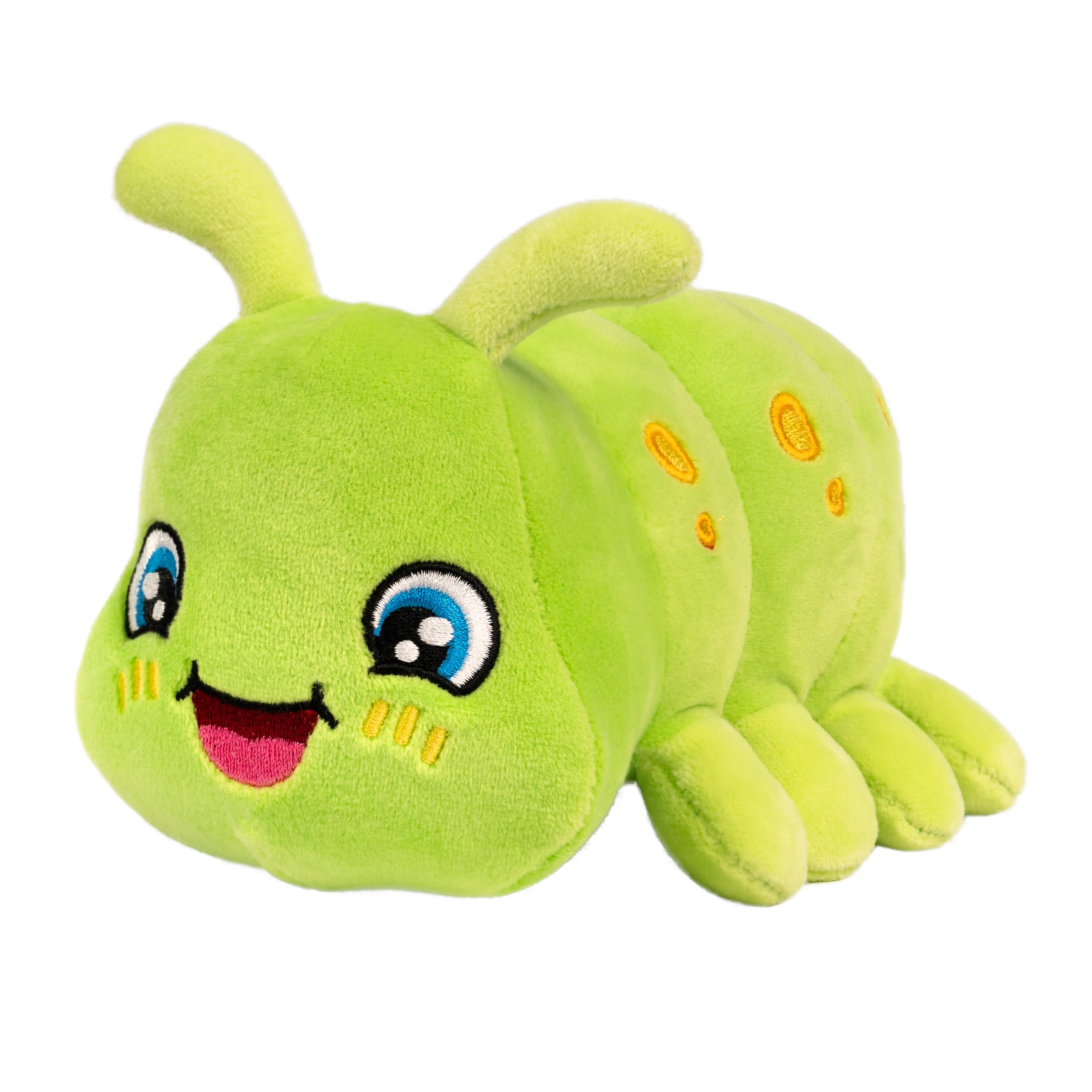 Scentco Snuggle Bugs Caterpillar – Green Apple Scented Plush Toy for Kids, Aromatherapy Gift
