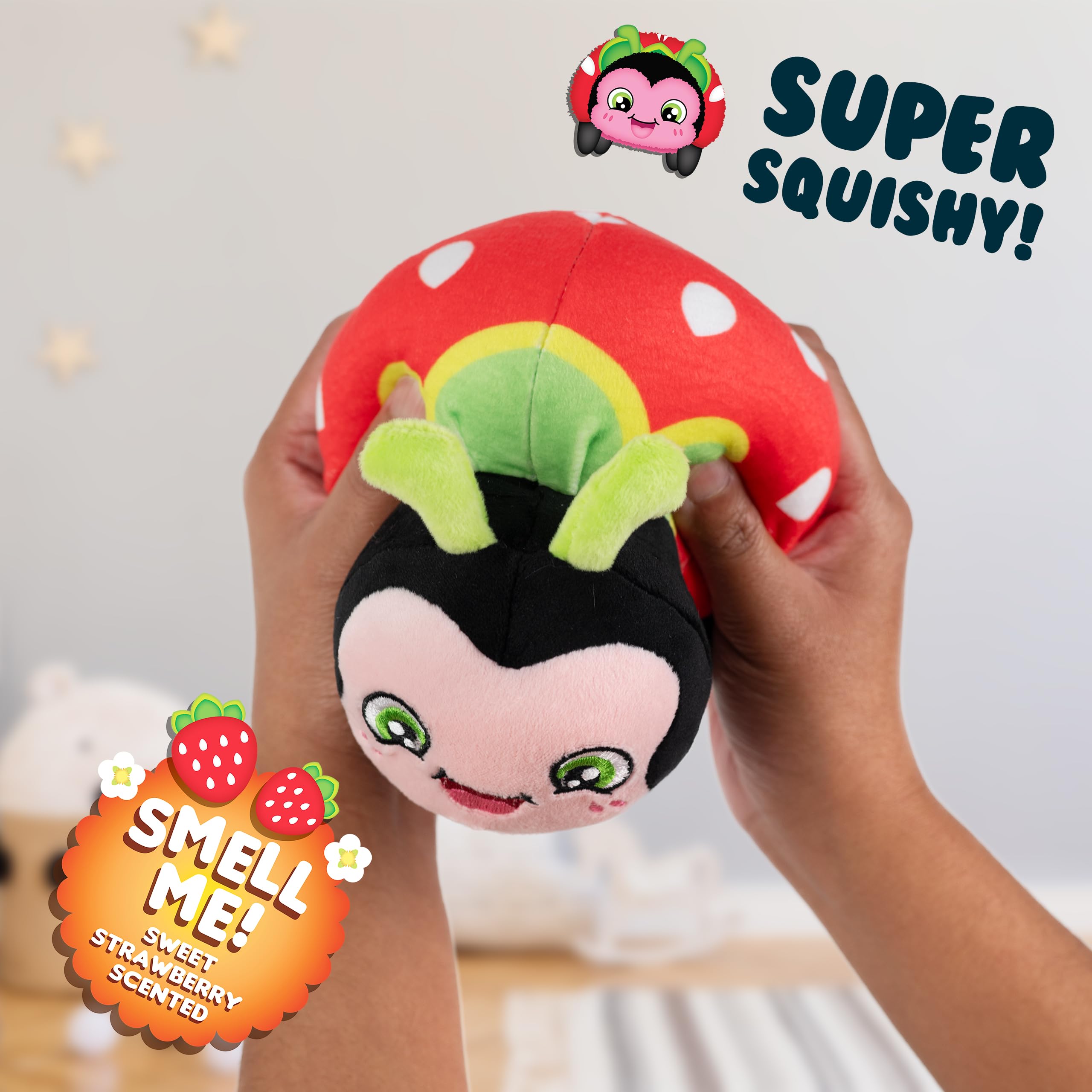 Scentco Snuggle Bugs Ladybug – Strawberry Scented Plush Toy