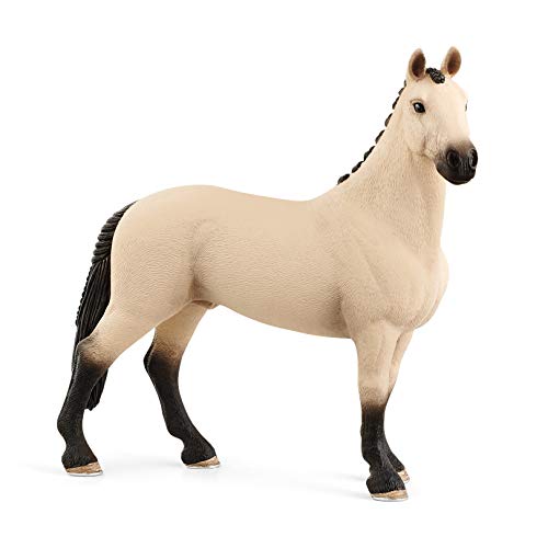 Schleich 13928 Hannoverian Gelding Red Dun - Detailed Horse Figurine