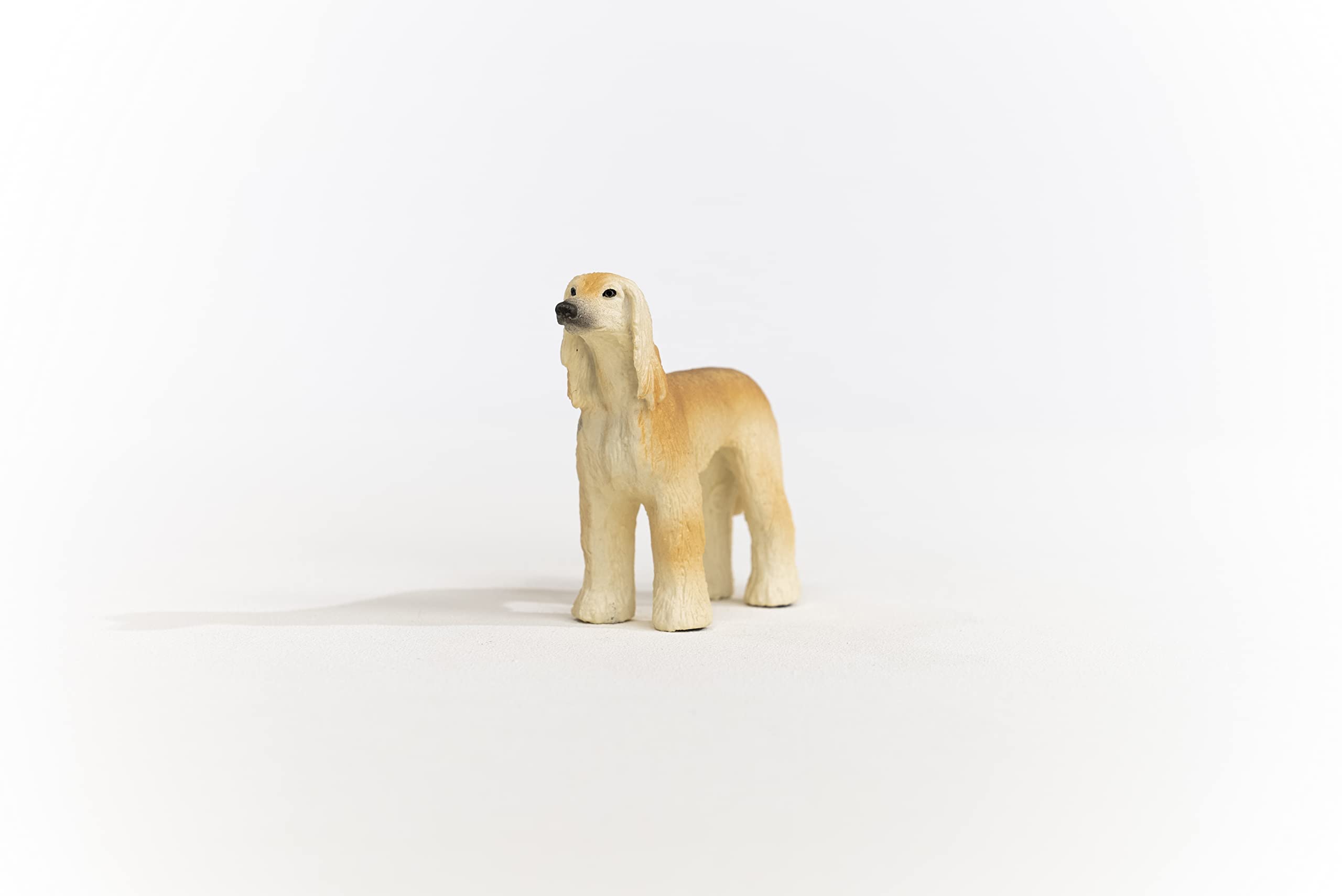 Schleich Afghan Hound Figurine – Realistic Farm World Dog Toy for Kids Ages 3+