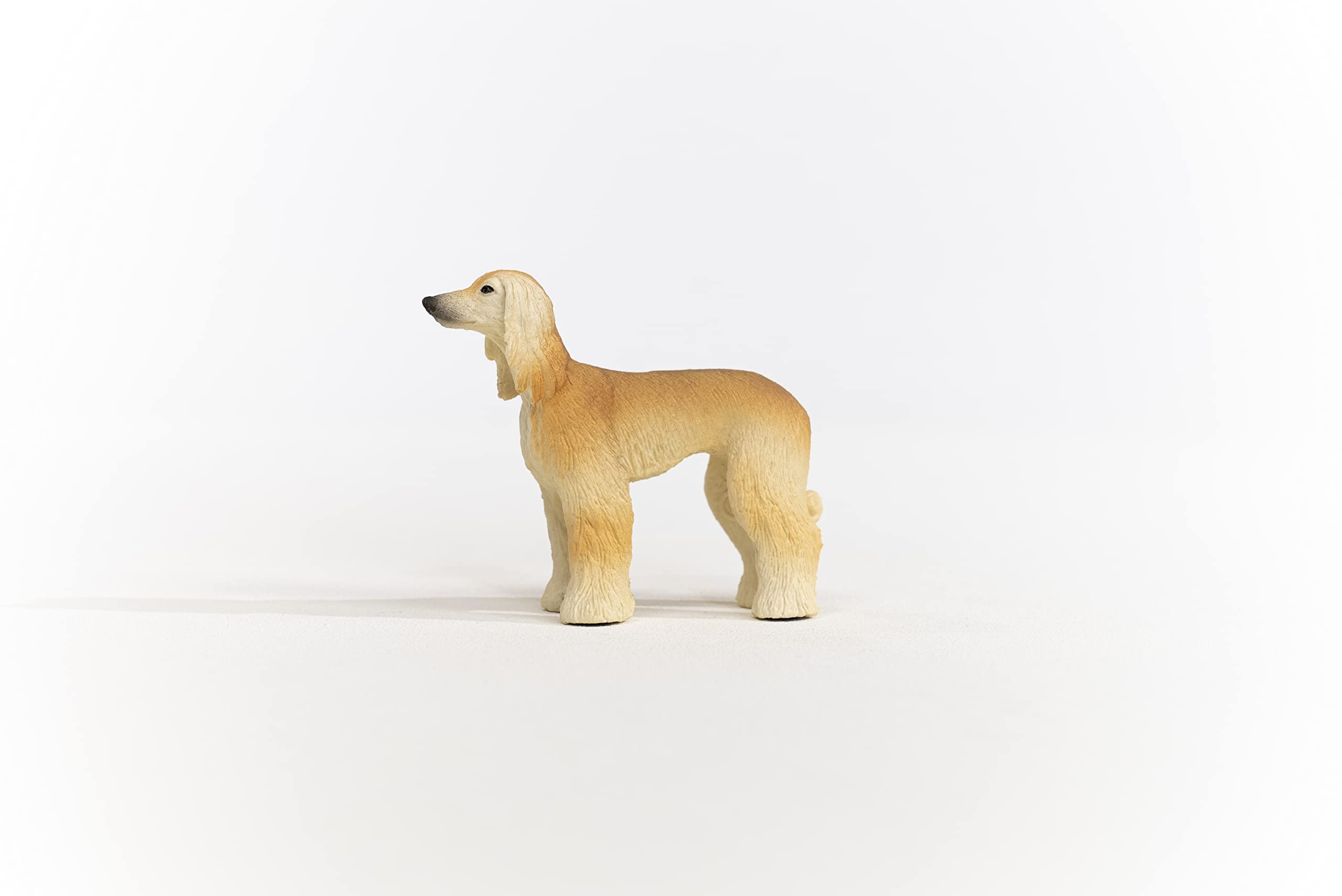 Schleich Afghan Hound Figurine – Realistic Farm World Dog Toy for Kids Ages 3+