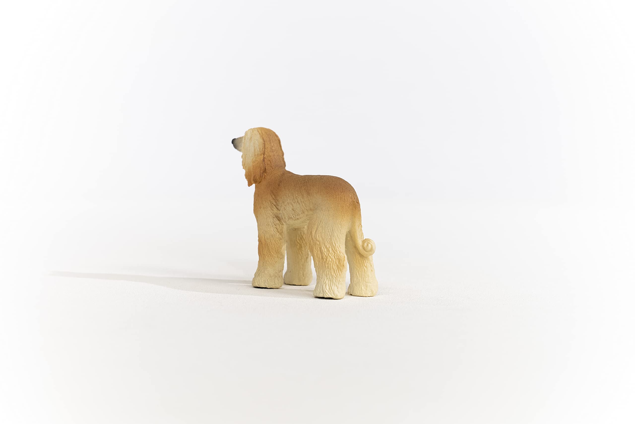 Schleich Afghan Hound Figurine – Realistic Farm World Dog Toy for Kids Ages 3+