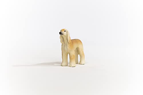 Schleich Afghan Hound Figurine – Realistic Farm World Dog Toy for Kids Ages 3+