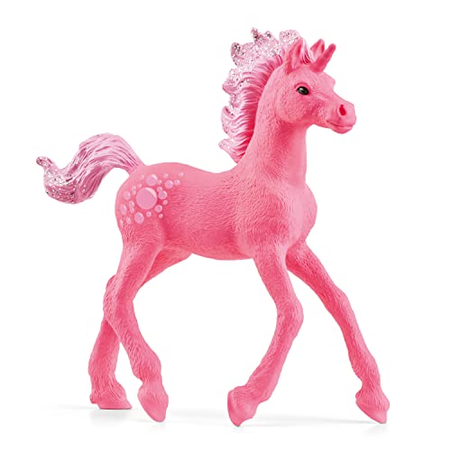 Schleich Bayala Bubble Gum Unicorn: Collectible Dessert Series Figurine for Kids Ages 5+