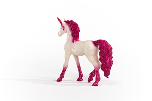 Schleich Bayala Donut Unicorn Collectible Figurine – Dessert Series, Ages 5+