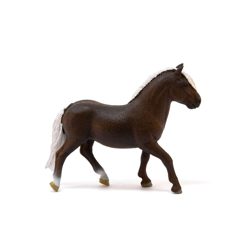 Schleich Black Forest Mare Toy Horse Figurine – Realistic Farm Animal Collectible for Kids Ages 3+