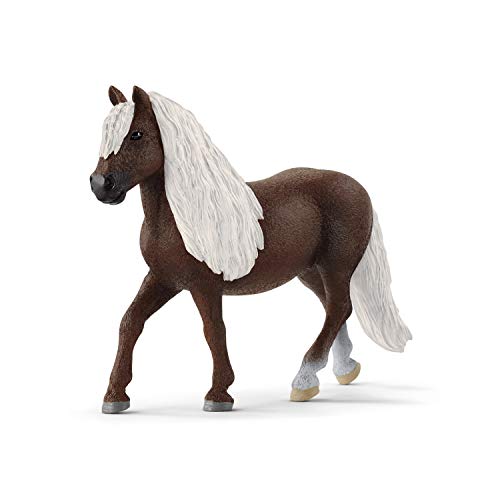 Schleich Black Forest Mare Toy Horse Figurine – Realistic Farm Animal Collectible for Kids Ages 3+