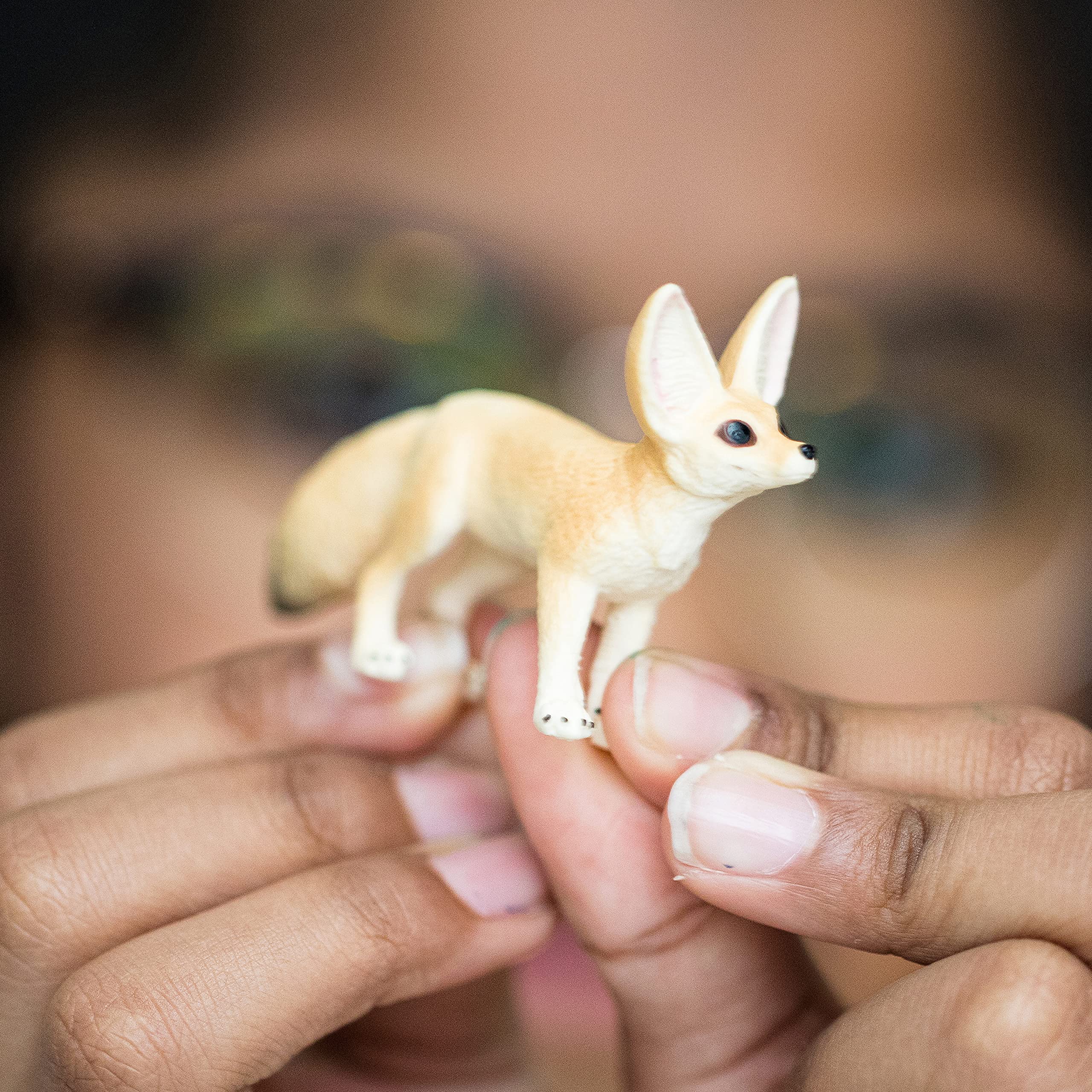 Schleich Desert Fox Figurine – Lifelike Wild Animal Toy for Imaginative Play, Ages 3 to 8