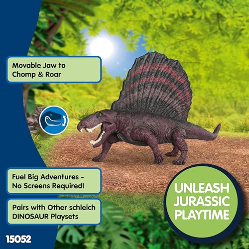 Schleich Dimetrodon 15052 – Detailed Dinosaur Figurine for Play and Display