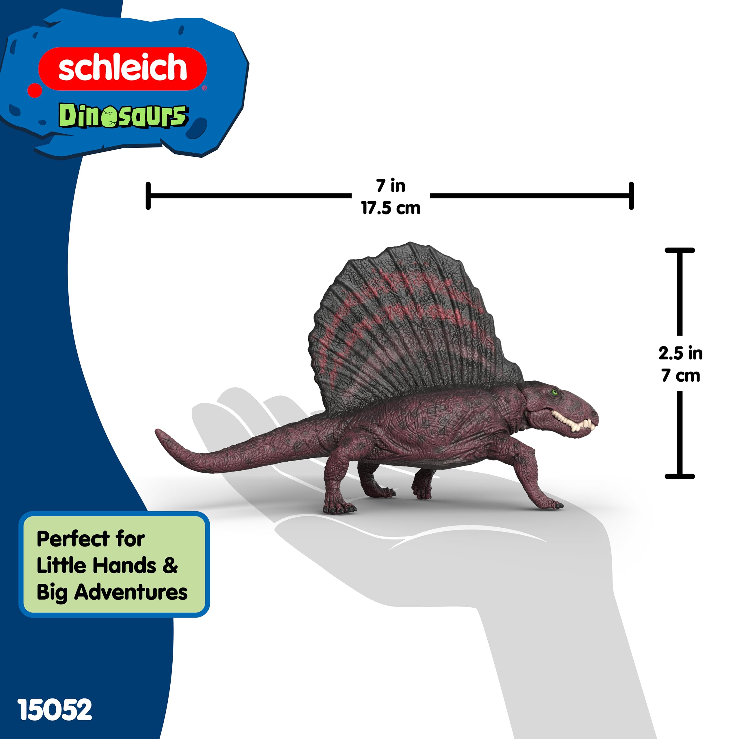 Schleich Dimetrodon 15052 – Detailed Dinosaur Figurine for Play and Display