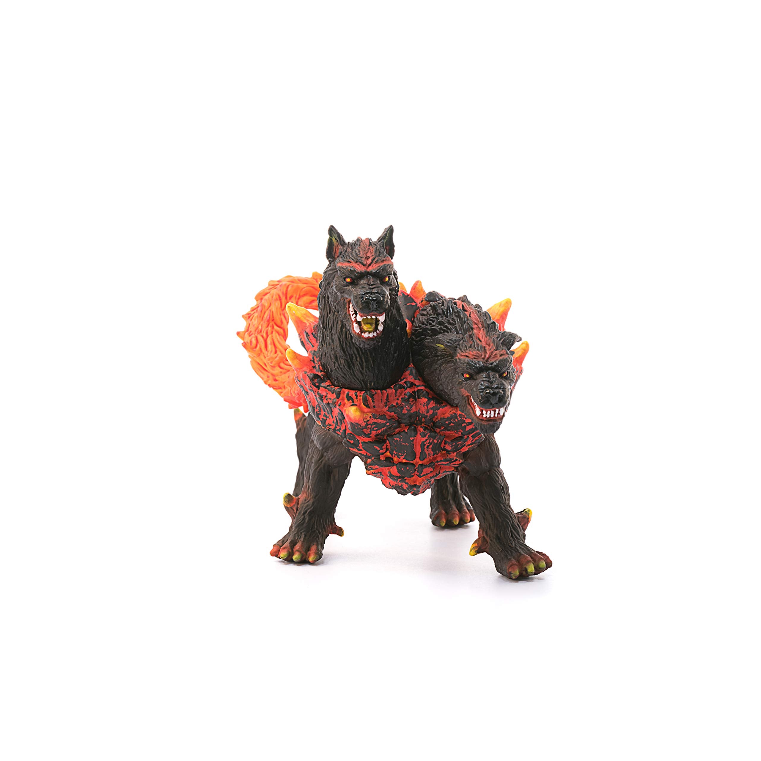 Schleich Eldrador Creatures Hell Hound Figurine – 7-Inch Two-Headed Fire Monster for Imaginative Play, Ages 7+
