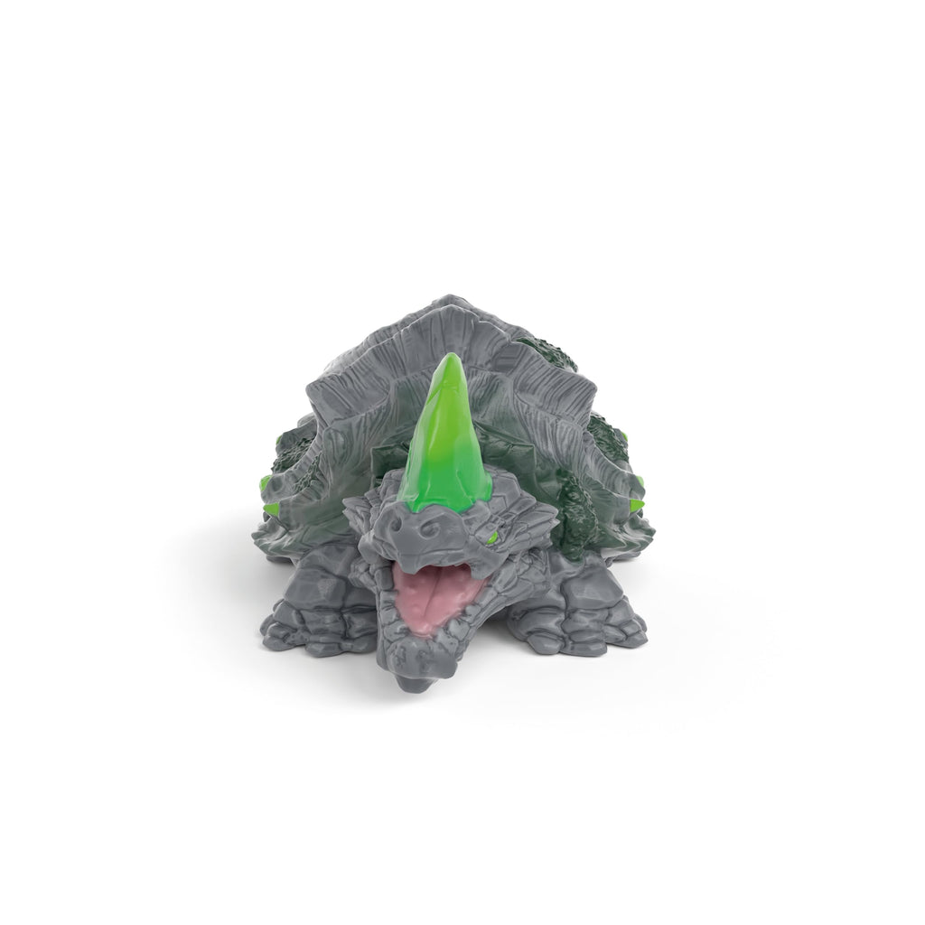 Schleich Eldrador Creatures Stone Tortoise – 4-Inch Durable Fantasy Monster Toy for Imaginative Play (Ages 6+)