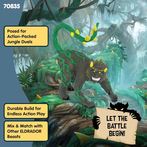 Schleich Eldrador Jungle Chimpanzee – 3-Inch Monster Figure for Kids Ages 7+