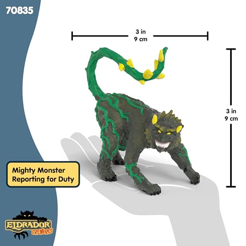 Schleich Eldrador Jungle Chimpanzee – 3-Inch Monster Figure for Kids Ages 7+