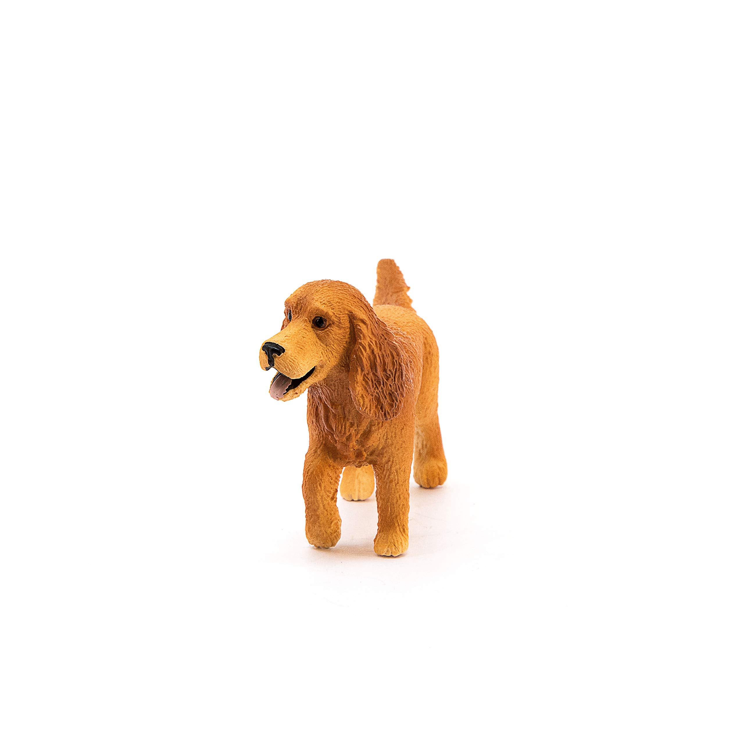 Schleich English Cocker Spaniel Figurine – Realistic Farm World Toy for Ages 3-8