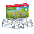Schleich Farm World Corral Fence with Gate – 6-Piece Farm Animal Playset Accessory