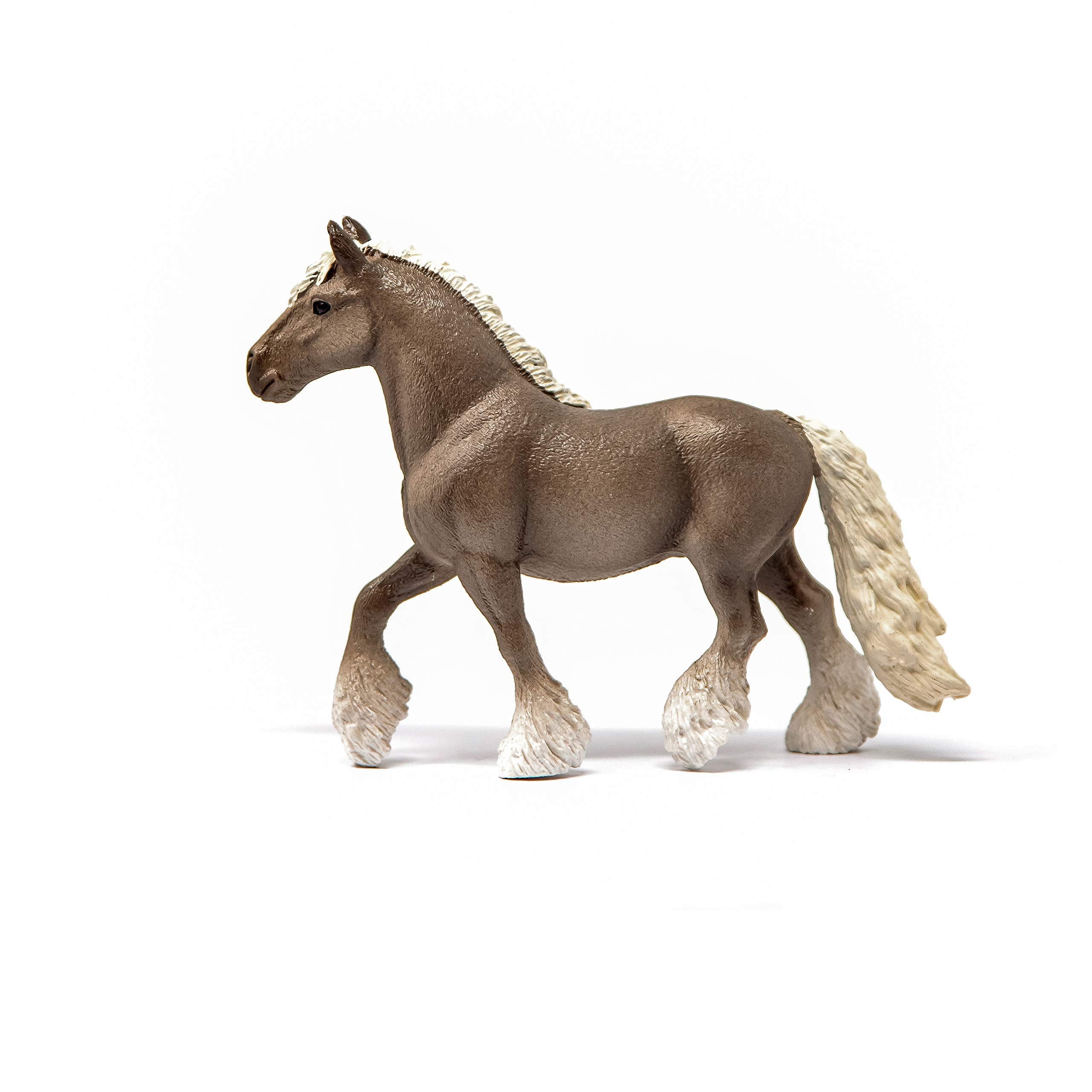 Schleich Farm World Silver Dapple Mare Horse Figurine - Realistic Gray Toy for Kids Ages 3+