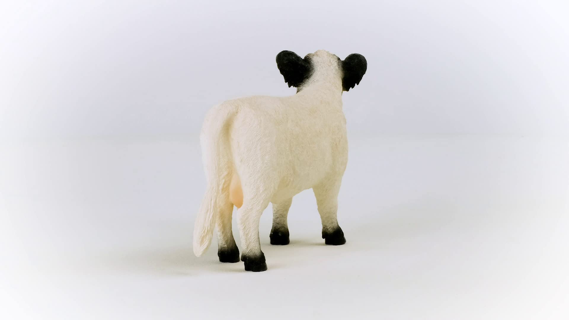 Schleich Galloway Cow Figurine - Realistic Farm Animal Toy for Kids Ages 3+