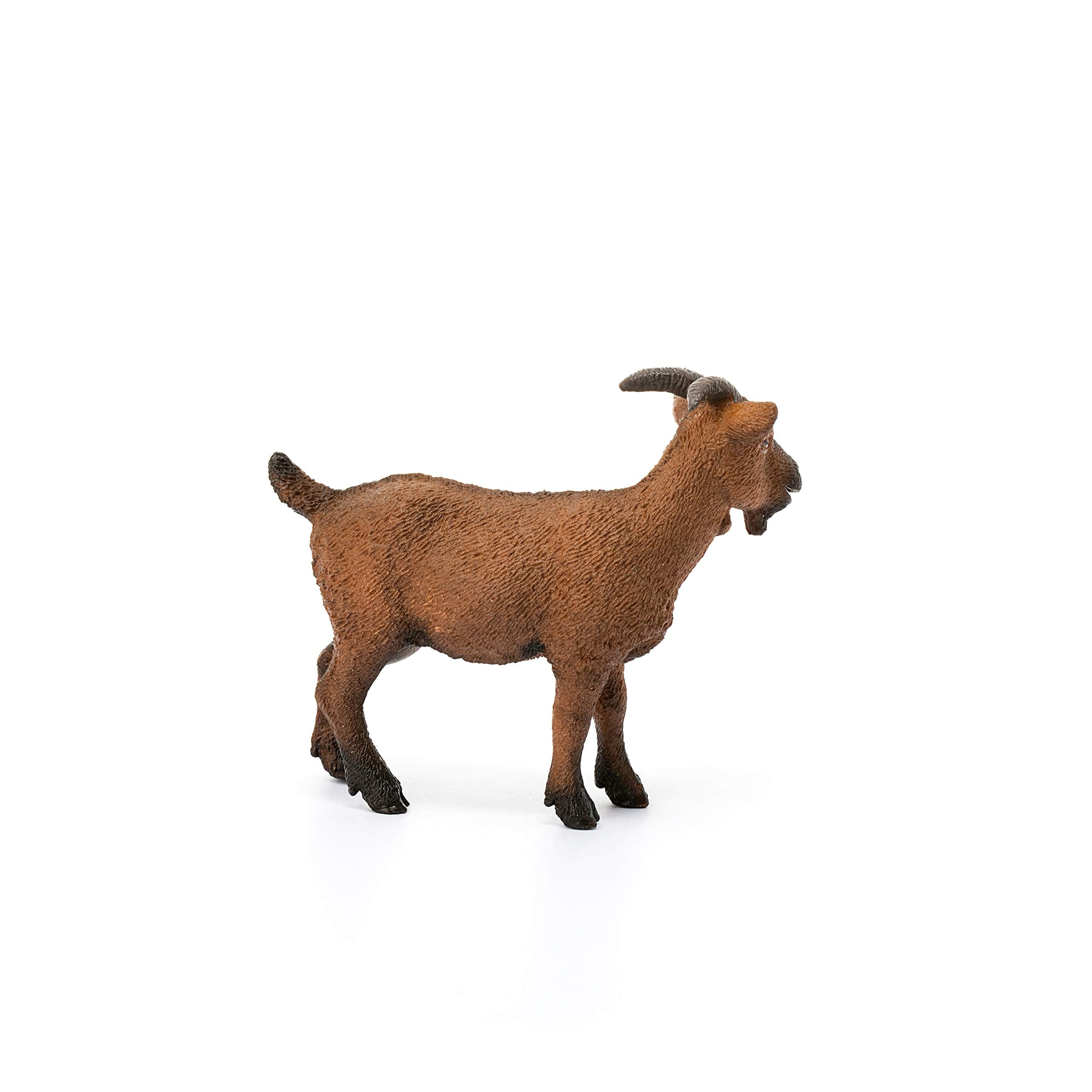 Schleich Goat Figurine – Realistic Farm Animal Toy for Kids Ages 3-8