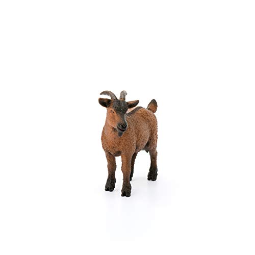Schleich Goat Figurine – Realistic Farm Animal Toy for Kids Ages 3-8