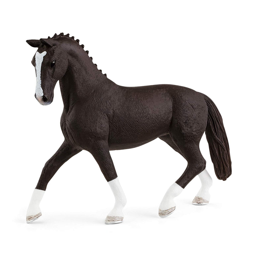 Schleich Horse Club Black Hanoverian Mare Figurine – Detailed Collectible Toy for Ages 5-12