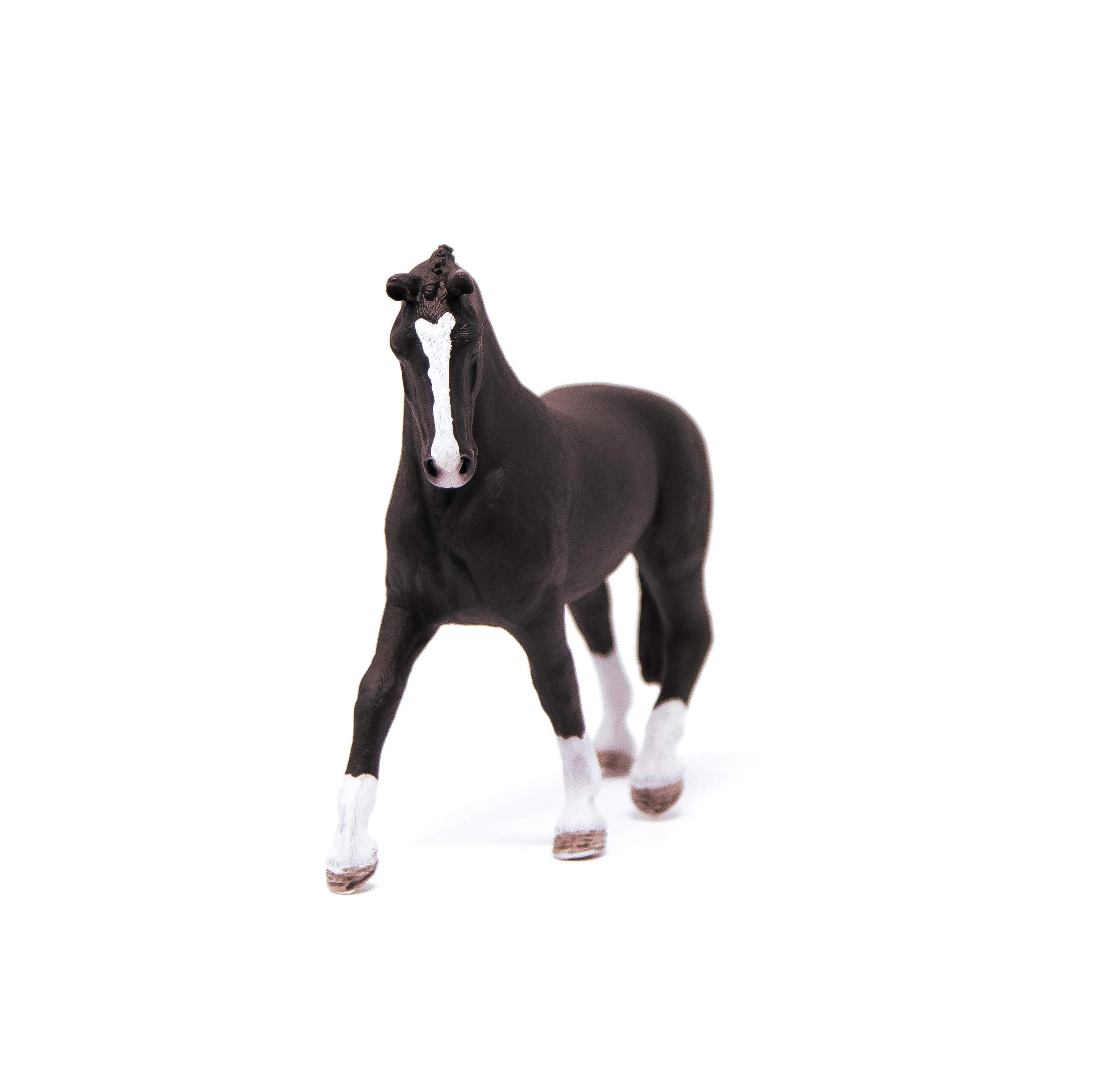 Schleich Horse Club Black Hanoverian Mare Figurine – Detailed Collectible Toy for Ages 5-12