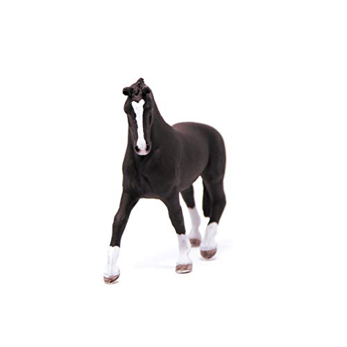 Schleich Horse Club Black Hanoverian Mare Figurine – Detailed Collectible Toy for Ages 5-12