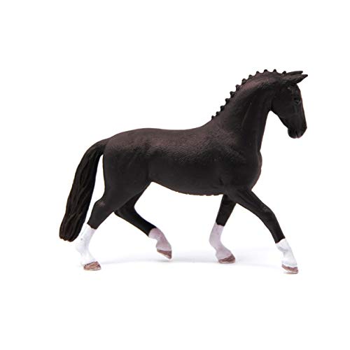 Schleich Horse Club Black Hanoverian Mare Figurine – Detailed Collectible Toy for Ages 5-12
